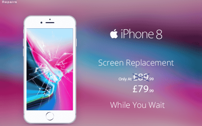 Get the best repair for your damaged iPhone 8 Display