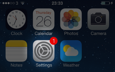 Reasons that an Update Badge Won’t Disappear in an iOS App