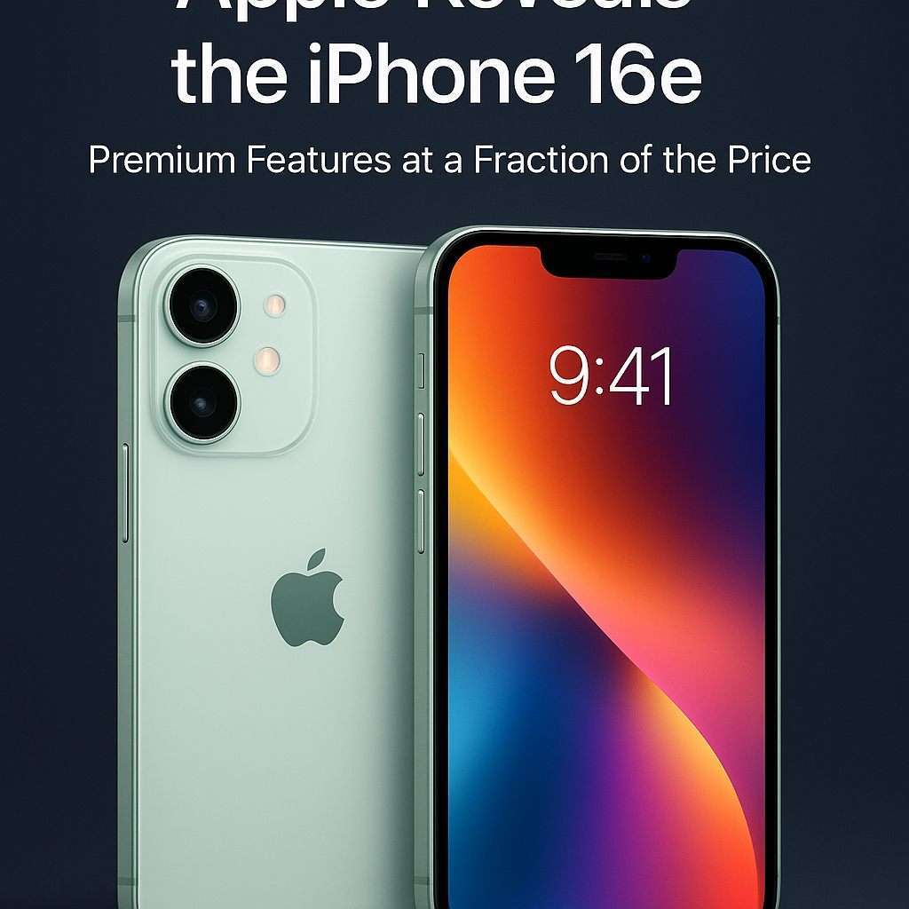Apple Reveals the iPhone 16e: Premium Features at a Fraction of the Price Apple Reveals the iPhone 16e: Premium Features at a Fraction of the Price