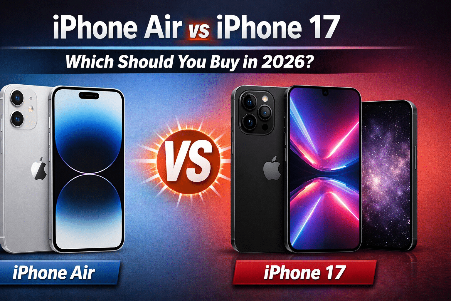iPhone Air vs iPhone 17: Which Should You Buy in 2026?